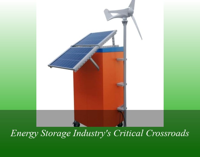 Energy Storage Industry's Critical Crossroads